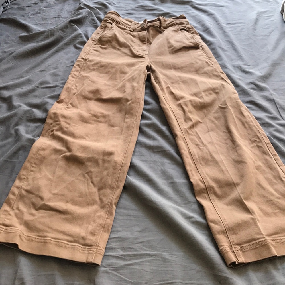 Everlane Wide Leg Crop Pant
